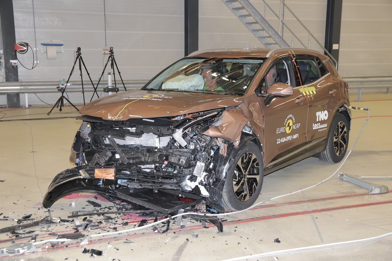 《Kia Sportage》安全性獲Euro NCAP五星肯定 《BMW i4》飲恨拿下四星