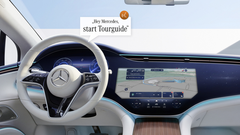 原廠內建“導遊”？《Mercedes-Benz》推出《Tourguide》智慧語音導覽服務
