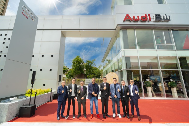 斥資六億、佔地逾千坪、極速充電站！《Audi》鳳山展示中心全新開幕 銷售區可放14台車