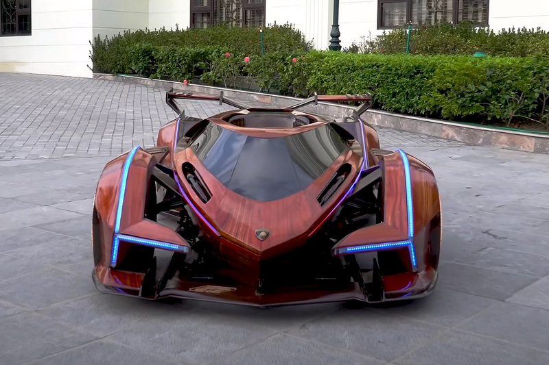 Lamborghini V12 Vision Gran Turismo電玩虛擬跑車量產？而且只花了96天！